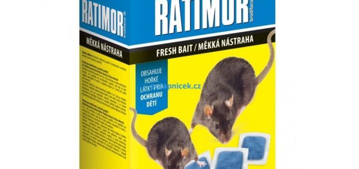 Ratimor měkká nástraha 150g Jed na potkany a myši s brodifakem